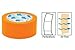 CRL 1-1/2" Orange Air-Flow Molding Retention Tape - Without Warning