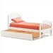 Windsor Double Arch Twin Bed with Trundle by Atlantic Furniture