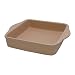Rada Cutlery Stoneware Square Baking Pan, 8 x 8 Inch, Made in USA