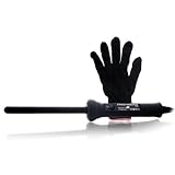 ENZO MILANO 13mm Round Curling Iron Black - B000UTZ4BG