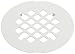 Jones Stephens D40004 White Snap-In Strainer for No-Caulk Drain