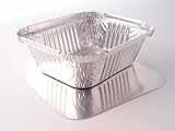 Caroline 1001/Cp1 Foil Tray&Lid 16ozx8