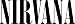 Apparel : Nirvana Rub On Window Sticker