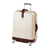 Delsey Carisma Hard 79 cm 4 Wheel Trolley Case (Champagne)
