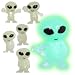 20 Tiny Glow in the Dark Alien Figures