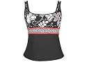 Caribbean Joe Mosaic Scoop Tankini