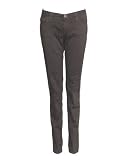 Ladies Slate Gray Skinny Jeans 5 Pockets