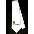 Party Decoration Necktie with blue, painting, animal, cub