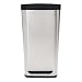 OXO SoftWorks 10-gal. Brushed Stainless Steel Trash Can