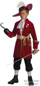 Child's Toddler Peter Pan Captain Hook Costume (Size: 2-4T)