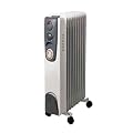 Supawarm 2500W Oil Filled Radiator Heater with Timer
