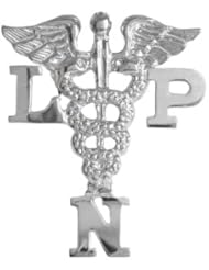 NursingPin - Licensed Practical Nurse LPN Graduation Nursing Pin in Sterling Silver