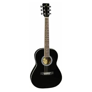 J. Reynolds 36 3 4-size Acoustic Guitar - Black by J. Reynolds