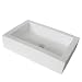 Elements of Design EV4335 Designer Fauceture Pacifica Vitreous China Bathroom Vessel, White