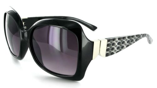 Ibiza 1924 Women's Designer Sunglasses with Unique Stylish Patterned Frames and Large Lenses