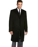 Calvin Klein Black Belaire Slim Overcoat