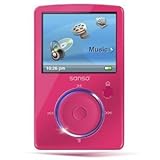 SanDisk 4GB Sansa Fuze Video MP3 Player Pink (SDMX14R-004GP)