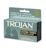 Trojan Ultra Thin Condoms - Quantity - Box of 36