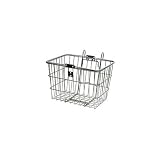 31fWlWULK9L. SL160  Sunlite Standard Lift Off Bicycle Basket, Silver
