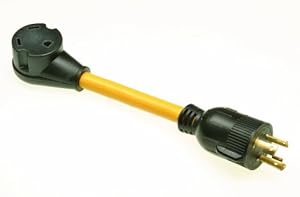 Arcon 14397 Generator Pigtail Power Cord Generator Power Adapter 30-Amp