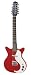 Danelectro 12 String (Double Cutaway) Electric Guitar, Red