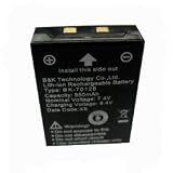 2 pack Cobra 650mAh 7.4V FRS and GMRS Battery