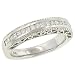 Channel Set Princess Cut Diamond Wedding Band .40cttw