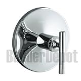KOHLER K-T14488-4-CP Purist Thermostatic Valve Trim, Polished Chrome