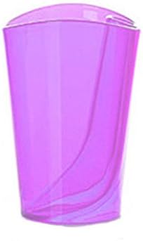 ROOMZOOM 1PC Nice 2 in 1 Toothbrush Cup Very useful in life Purple