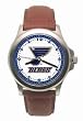 St. Louis Blues Mens Rookie League Leather Strap Watch