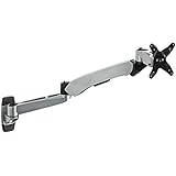 Mount-It! MI-35114S Height Adjustable, Articulating, Rotating, Tilting, and Swiveling 360 Degrees, Vesa 75mm and 100mm Compatible, Lcd, Plasma, Tv, Computer Monitor Flat Screen Wall Mount for Screen 27inches or Less and 19.8lbs or Less