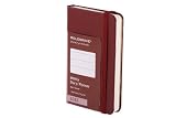 Save  On Moleskine 2012 12 Month Weekly Planner Horizontal Maroon Hard Cover X-Small (Moleskine Legendary Notebooks (Calendars))