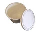 Stalkmarket 32-Ounce Barrel Bowl Lids, 300-Count Case