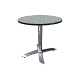OFM FT36RD-GRAY NEBULA 36 Inch Round Flip-Top Multi-Purpose Table-Gray Nebula
