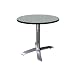Kitchen & Housewares : OFM FT36RD-GRAY NEBULA 36 Inch Round Flip-Top Multi-Purpose Table-Gray Nebula