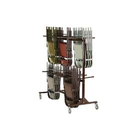 Folding Chair-Hanging Cart Holds 84 by Global Equipment Company, Inc