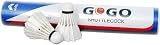 GOGO BS01 Practice Badminton A Grade Duck Feather Shuttlecocks - Speed 77 - Price for 1 Tube