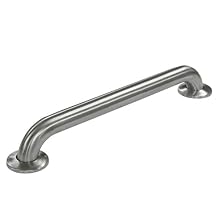 Kingston Brass GB1216CS Concealed Flange ADA 16-Inch Grab Bar with 1.5-Inch Outer Diameter, Stainless Steel