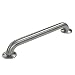 Kingston Brass GB1216CS Concealed Flange ADA 16-Inch Grab Bar with 1.5-Inch Outer Diameter, Stainless Steel