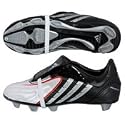 adidas Absolado Powerswerve TRX Soft Ground J - Predator Running White Metallic / Metallic Silver / Black 1 - Kids