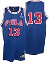 Wilt Chamberlin Blue Philadelphia 76ers NBA Soul Swingman Hardwood Classics Jersey