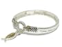 Bible Inscribed Religous Crystal Fish Charm Stretch Bracelet Fashion Jewelry Silver Gold