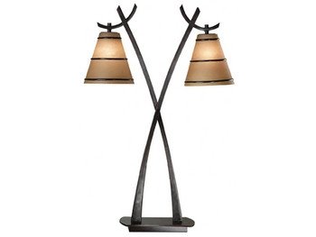 Kenroy Home Wright 2-Light Table Lamp