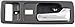 Dorman - HELP 92593 Interior Door Handle Front Right With Power Lock Chrome/Gray