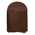 Two Dogs Kettle Grill Cover - Chocolate Brown - 26"