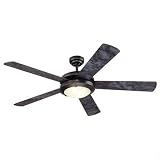 Westinghouse 7801620 Comet 52-Inch Ceiling Fan, Matte Black