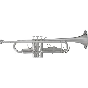 Blessing BTR-1277 Series Student Bb Trumpet, BTR-1277S Silver by 