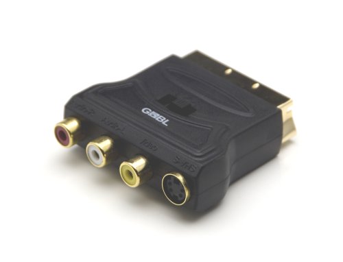 G&BL Scart- 3RCA/SVHS Adapter, umschaltbar Preisvergleich