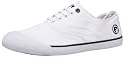 Firetrap Mens Sam 2 Canvas Pump White/Navy