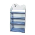 - Chld's Scllpd Bkcs w/Clk-Blu/Wht